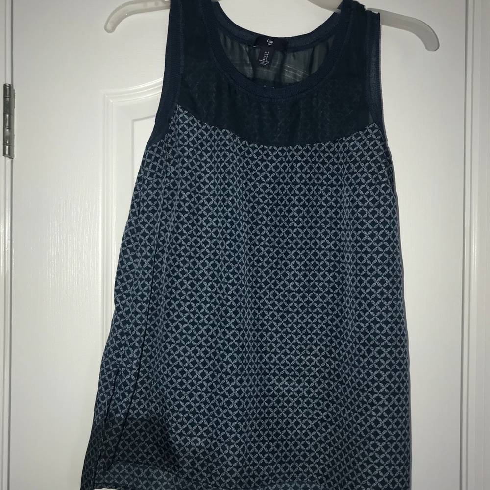 super cute navy tank